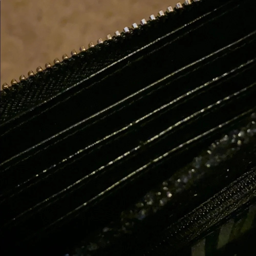 Victoria’s sweet Pink Black Clutch Wallet Ribbon Design New - Picture 3 of 6